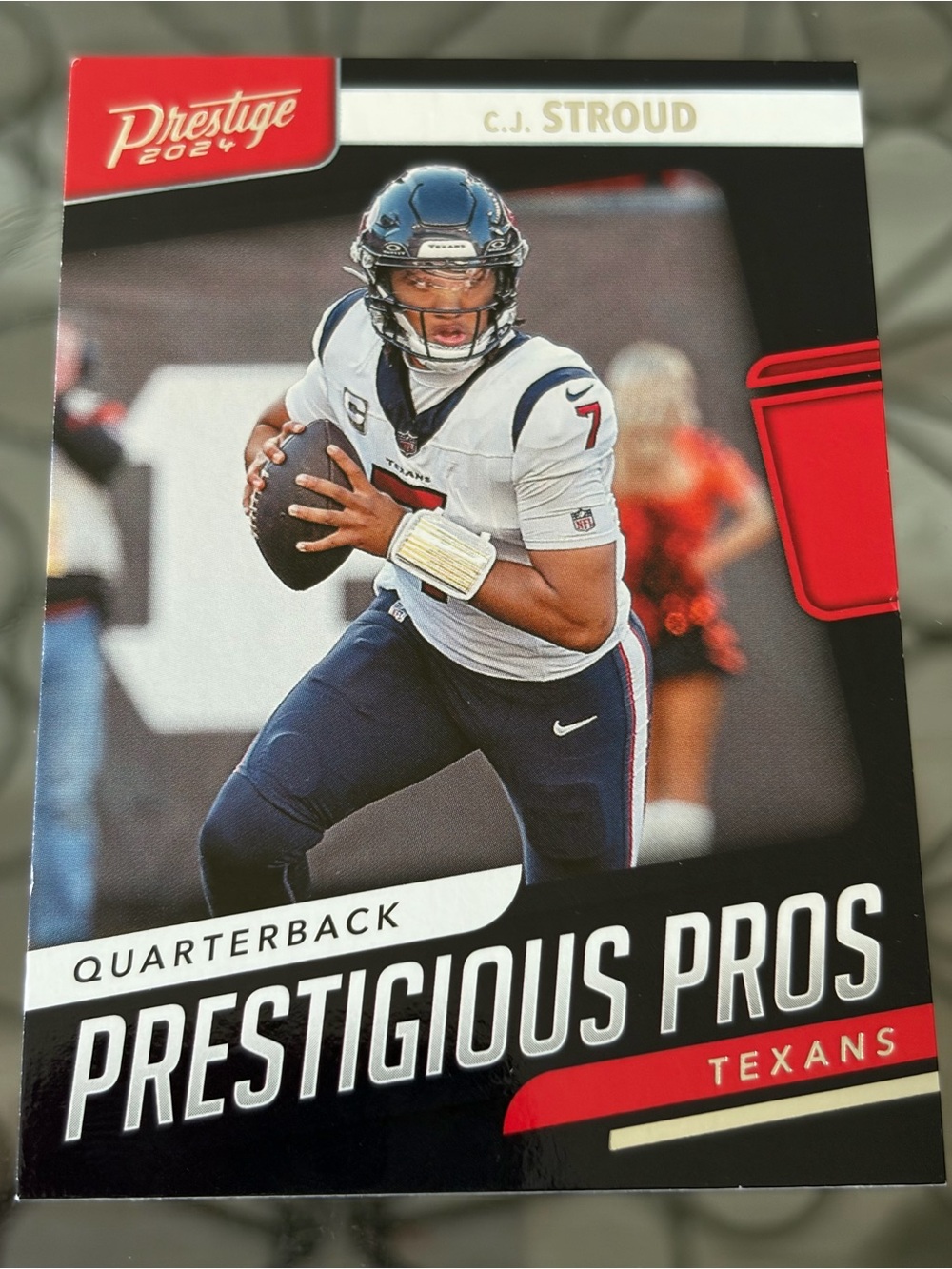 CJ Stroud 2024 Panini Houston Texas NFL Football Card